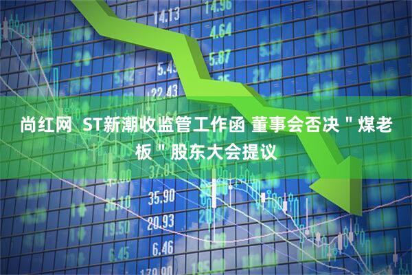 尚红网  ST新潮收监管工作函 董事会否决＂煤老板＂股东大会提议