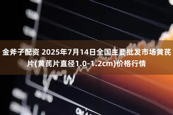 金斧子配资 2025年7月14日全国主要批发市场黄芪片(黄芪片直径1.0-1.2cm)价格行情