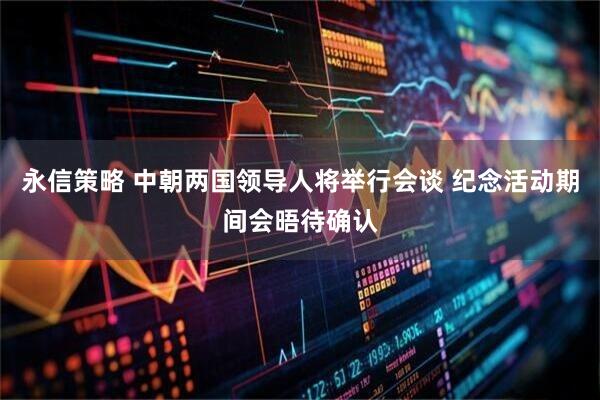 永信策略 中朝两国领导人将举行会谈 纪念活动期间会晤待确认